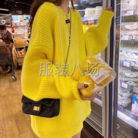undefined - 包芯纱女装中长款套头毛衣 - 图5