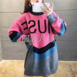 undefined - 包芯纱女装中长款套头毛衣 - 图6