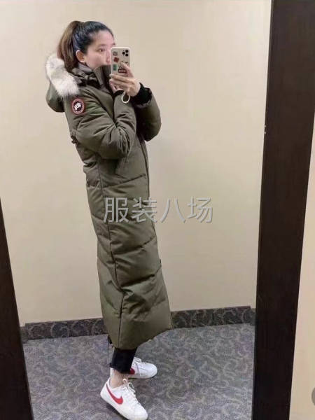 女裝 大鵝長款羽絨服-第4張圖片