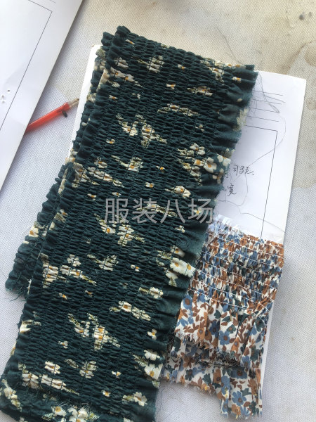 特种加工，司马克，压褶，对丝，打条-第8张图片