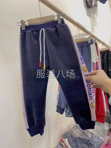 批发童装加绒卫裤500件-第2张图片