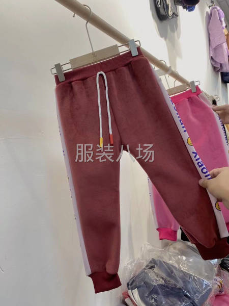 批发童装加绒卫裤500件-第4张图片