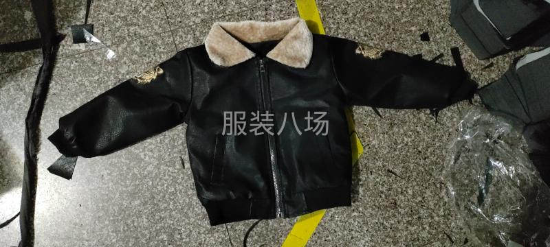招加工厂 四大片加绒皮衣-第1张图片