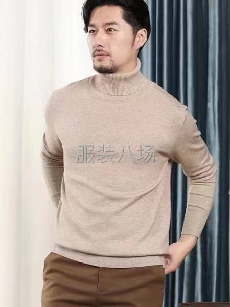 包芯纱 面料很舒适 有高领 半高领 面料舒适柔软弹力-第1张图片