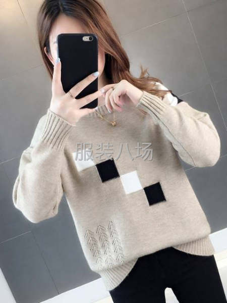 女装套头毛衣多款靓货批发羊毛衫-第1张图片