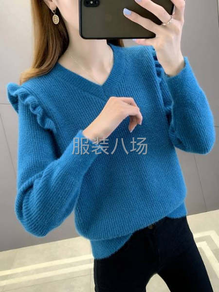 女装套头毛衣多款靓货批发羊毛衫-第6张图片