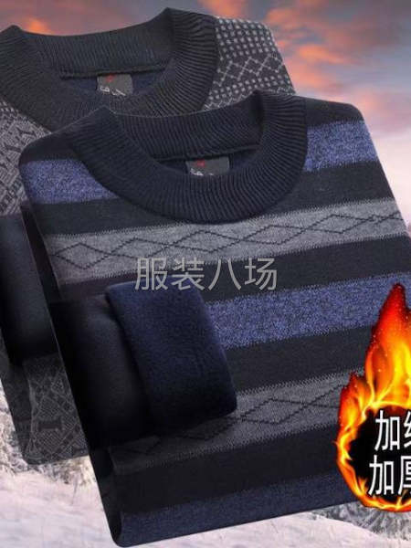男装加绒毛衣多款厚款便宜-第1张图片