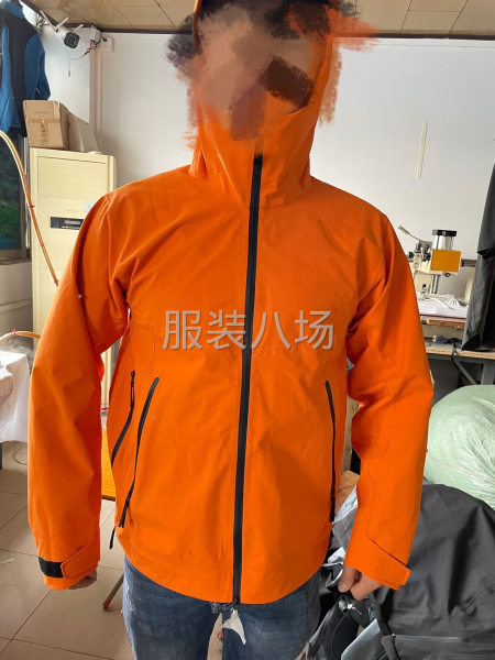 高端无缝压胶过胶冲锋衣光版冲锋衣-第8张图片