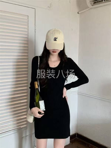 女款羊毛連衣裙-第6張圖片