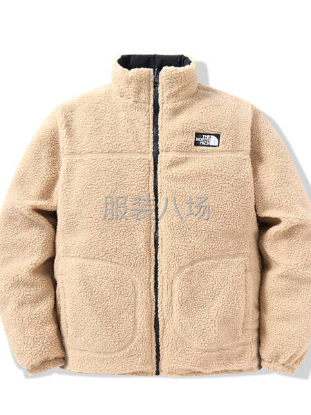 批发潮牌刺绣两面穿抓绒衣100件-第2张图片