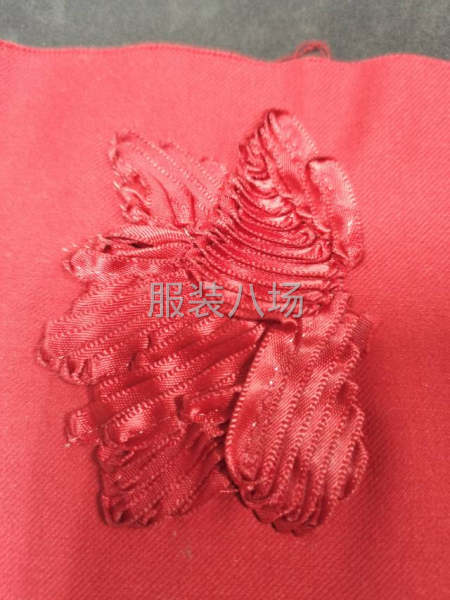 承接繡花加工，可做激光十繩繡十珠子十珠片，章仔，服裝加工，-第4張圖片