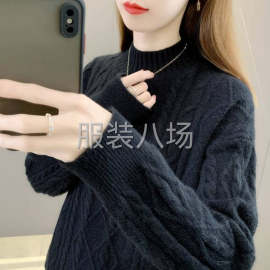 undefined - 羊毛衣套头女毛衣厚款冬天 - 图4