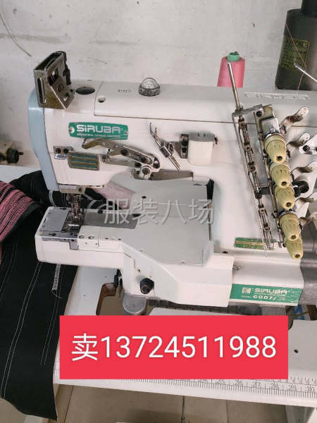 转让九成九新的杰克钮门车(有自动抬压脚)，银箭电脑坎车2台，-第2张图片