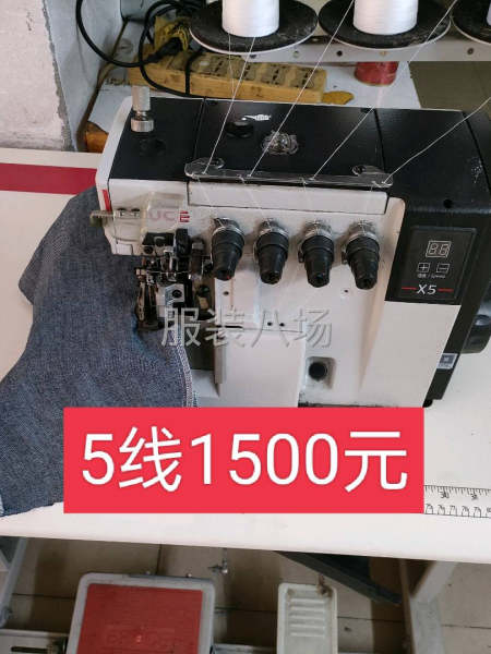 转让九成九新的杰克钮门车(有自动抬压脚)，银箭电脑坎车2台，-第5张图片