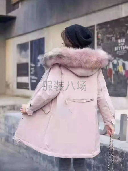 女装 羽绒服图片模特款 品牌违约90绒-第3张图片