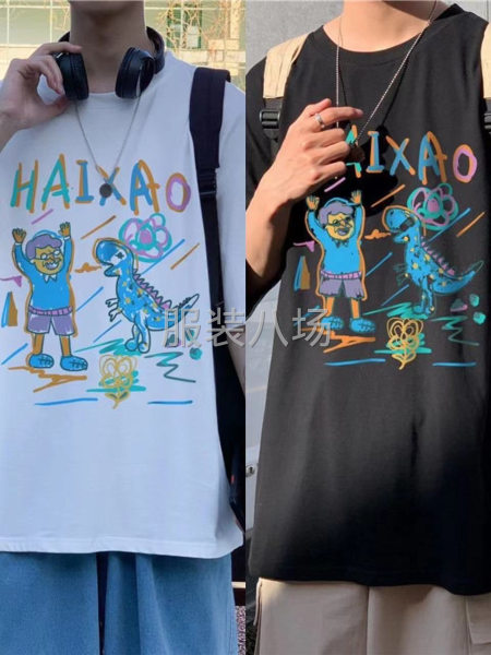 专业做港风爆款短袖卫衣-第4张图片
