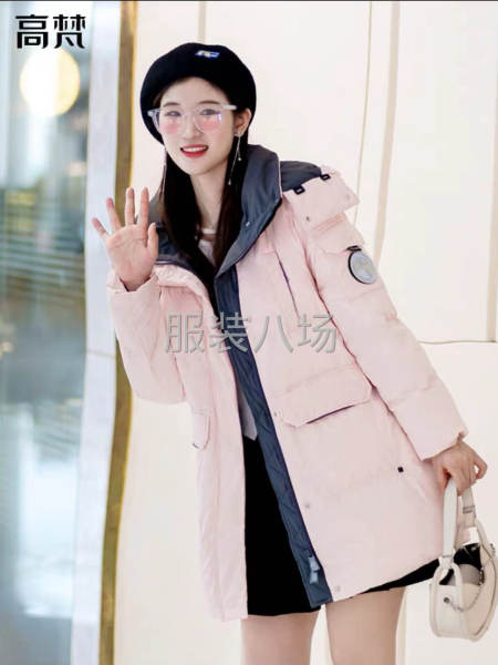 批发羽绒服1万件羽绒服批发，大量现货，多种风格，国标90白鸭-第7张图片