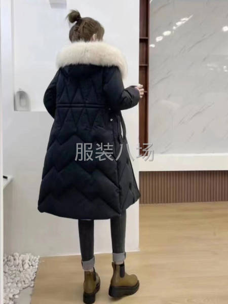 女裝 長款棉服 全部帶毛領-第3張圖片