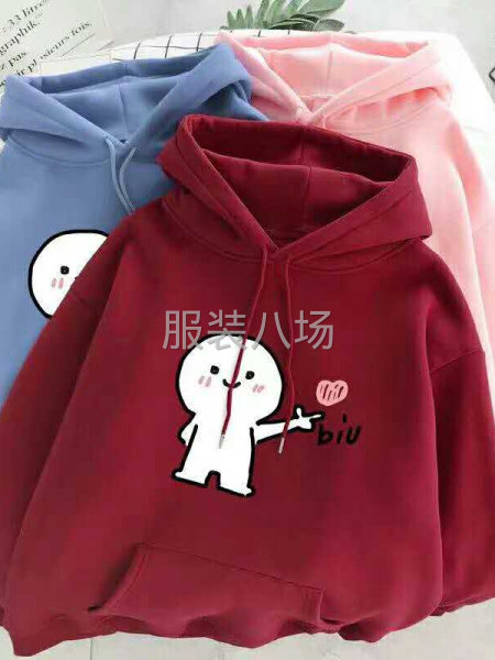 女装套头卫衣多款靓货厂家-第2张图片