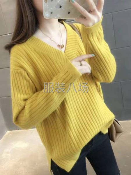 女装套头毛衣多款靓货尾货厂-第2张图片