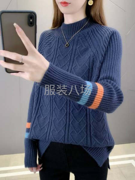 女装套头毛衣多款靓货尾货厂-第9张图片