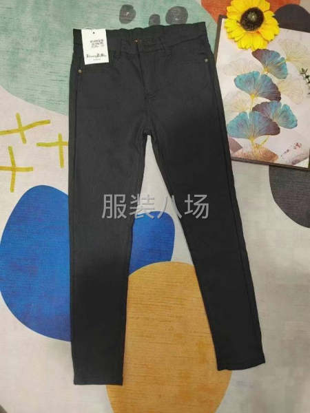 批发加绒牛仔长裤2千件-第5张图片