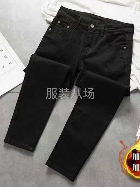 批发加绒牛仔长裤2千件-第2张图片