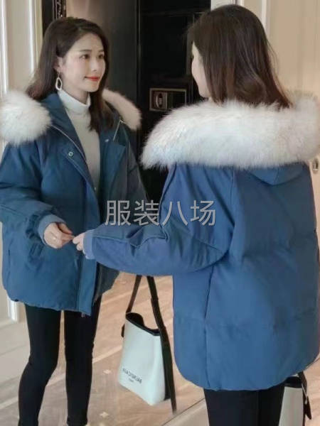 女装 新款网红棉服 全部带毛领-第5张图片