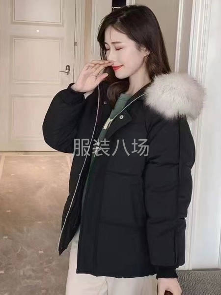 女装 新款网红棉服 全部带毛领-第4张图片