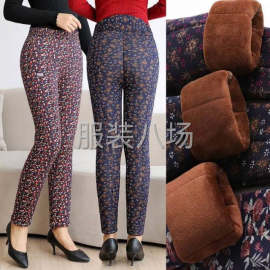 undefined - 加绒厚款女裤棉裤打底 - 图4