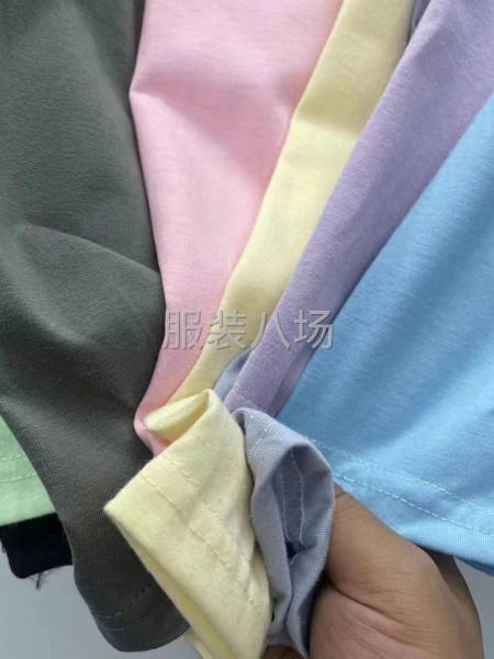 批发长袖纯色T恤1.1万件-第1张图片