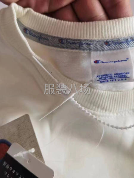 冠军加绒卫衣 全部加绒刺绣 里面的绒厚实细腻-第6张图片
