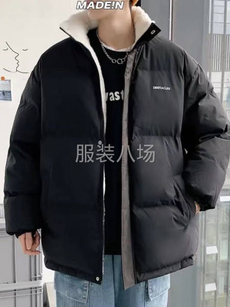 批发羊羔绒面包服8600件-第1张图片