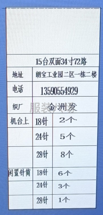 雙面大圓機(jī)織廠接代加工胚布-第1張圖片