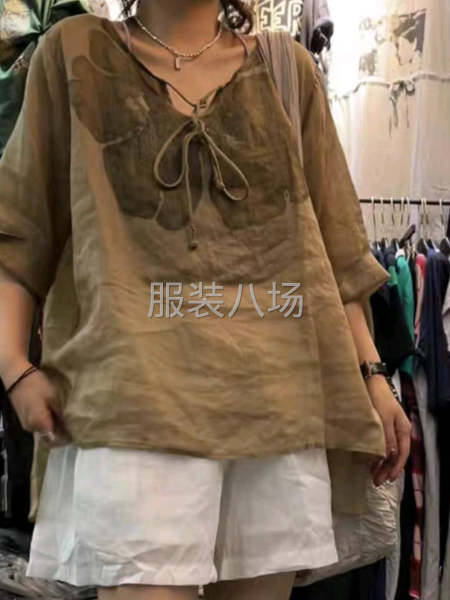 4500件女装/衬衫/棉麻/裤子外发-第2张图片