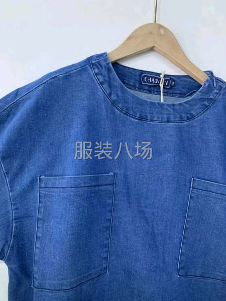 120件牛仔上衣 M-2XL。独立包装。全清6.8-第1张图片