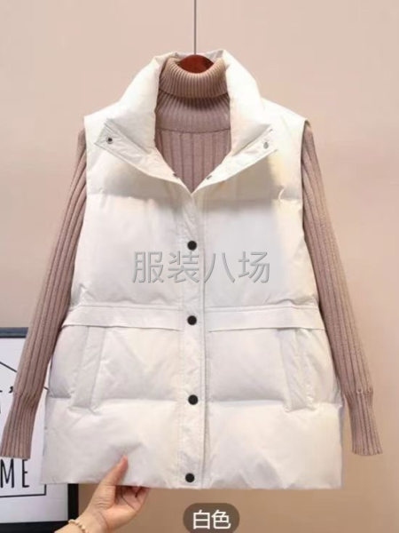 批发春秋款棉马甲1500件-第2张图片