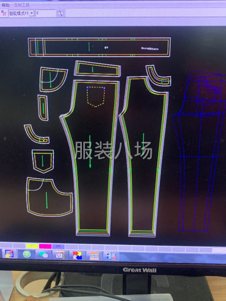 承接看图，来样服装打板，车板，唛架，放码，精品小单，网单-第1张图片