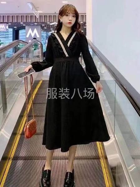 春款小香风连衣裙-第2张图片