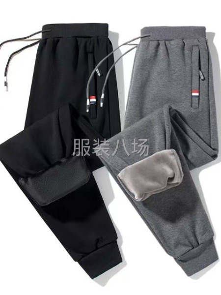 10万件纯棉春秋长裤 奥戴尔复合超柔加绒运动裤-第2张图片