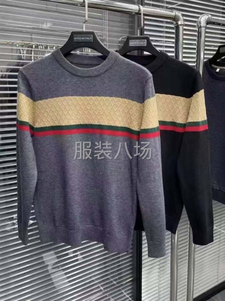 男装套头毛衣尾货靓货款式-第6张图片