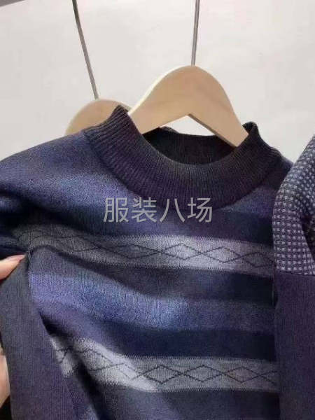 男装套头毛衣尾货靓货款式-第5张图片