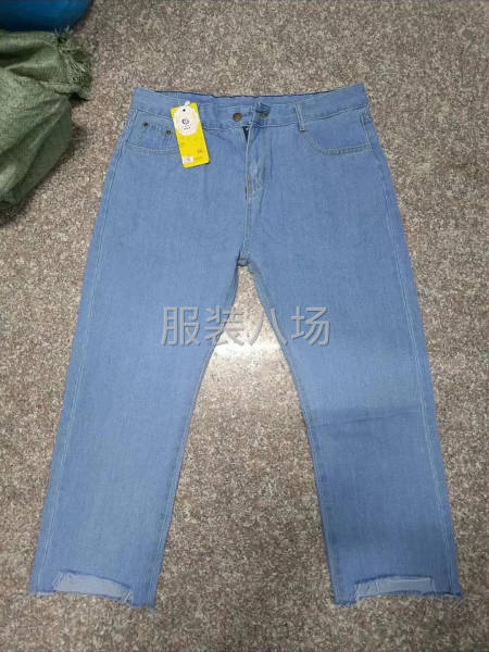 『男装.毛边牛仔裤』-第3张图片