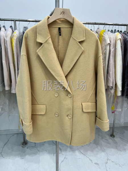 批发百分百羊毛大衣 20多个款特价清仓-第7张图片
