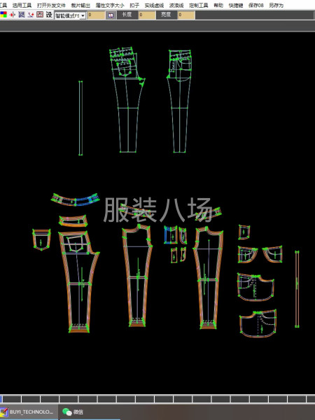 誠接服裝一比一駁樣制版，看圖制版，推板-第2張圖片