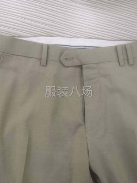 广东海丰骏利服装厂承接西裤，西装加工定制-第1张图片