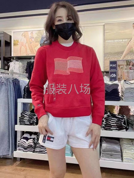 女装原单汤米卫衣-第4张图片