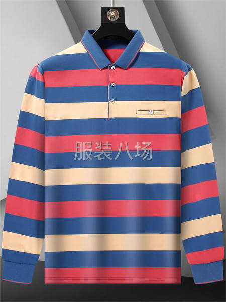 纯棉男装翻领长袖尾货-第6张图片