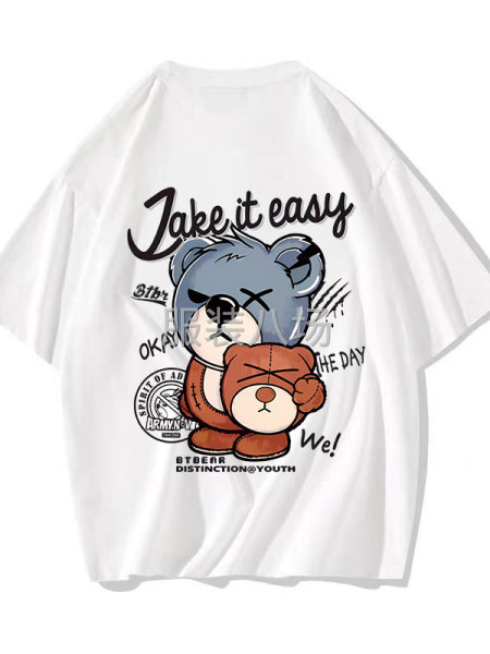 服裝印花 T恤印花 白墨燙畫 價(jià)格優(yōu)勢(shì) 免費(fèi)打樣。-第1張圖片