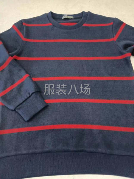 男装条纹长袖靓货款式厂家直销-第5张图片